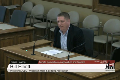 WHLA’s President & CEO, Bill Elliott, testified at the hearing in support of the legislation.