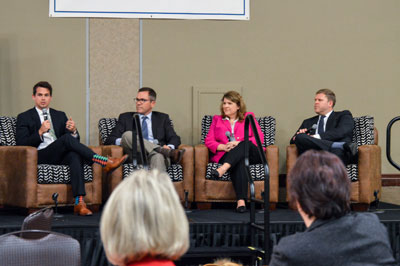 Panel of speakers at the Wisconsin Lodging Conference & Trade Show