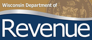 Wisconsin Department of Revenue logo with the state seal.