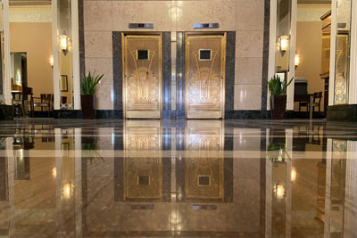 Ambassador Hotel Milwaukee Interior Art Deco Style Elevators