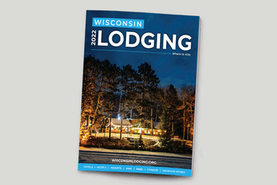 2022, 2021, and 2020 Wisconsin Lodging Directory Covers
