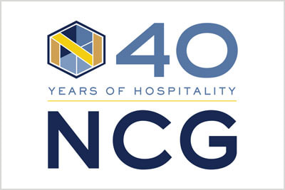 North Central Group logo. 40 Years of Hospitality.