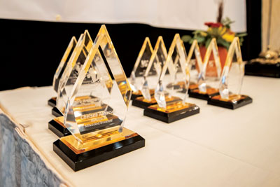 2022 Stars of the Industry Awards on display